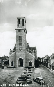 en 1959, l'église a enfin un clocher