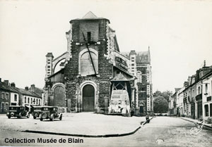 l'église de Blain vers 1892